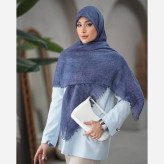 روسری پائیزه نخ کتان وارداتی