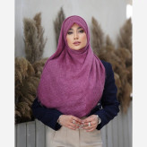 روسری پائیزه نخ کتان وارداتی