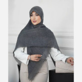 روسری پائیزه نخ کتان وارداتی