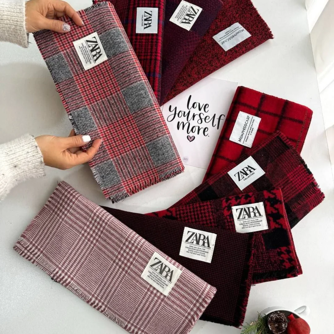 شال گردنی پینترستی Pinteresty زارا ZARA