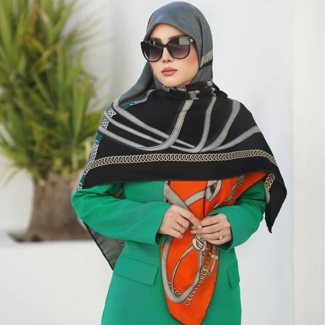 روسری نخی کشمیر G O L D S C A R F ۱۱۰