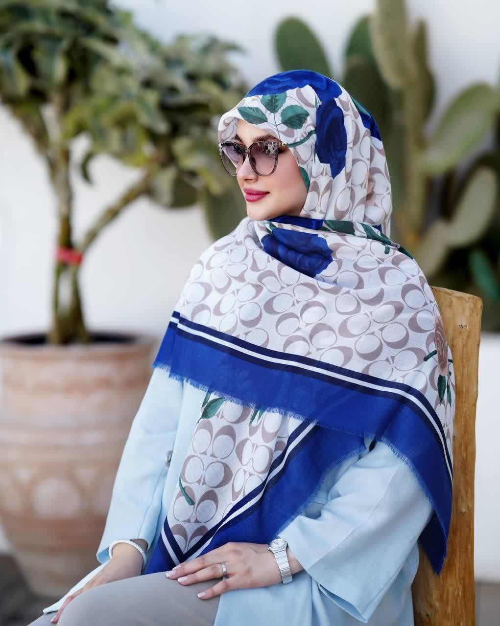 روسری نخ اعلا دور ریش